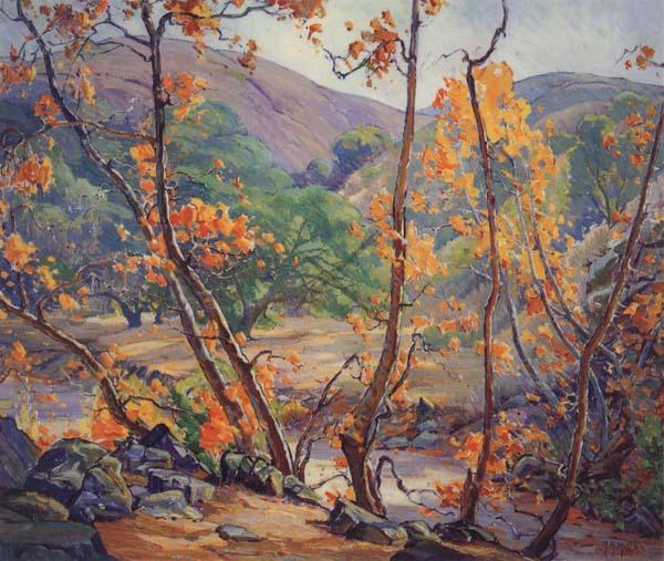 Anna Hills Sycamores,n.d. oil painting picture
